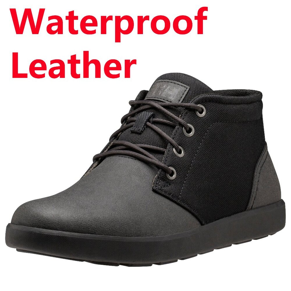 Brand New Helly Hansen Men's Landon Chukka Shoes -Waterproof, Leather, Versatile